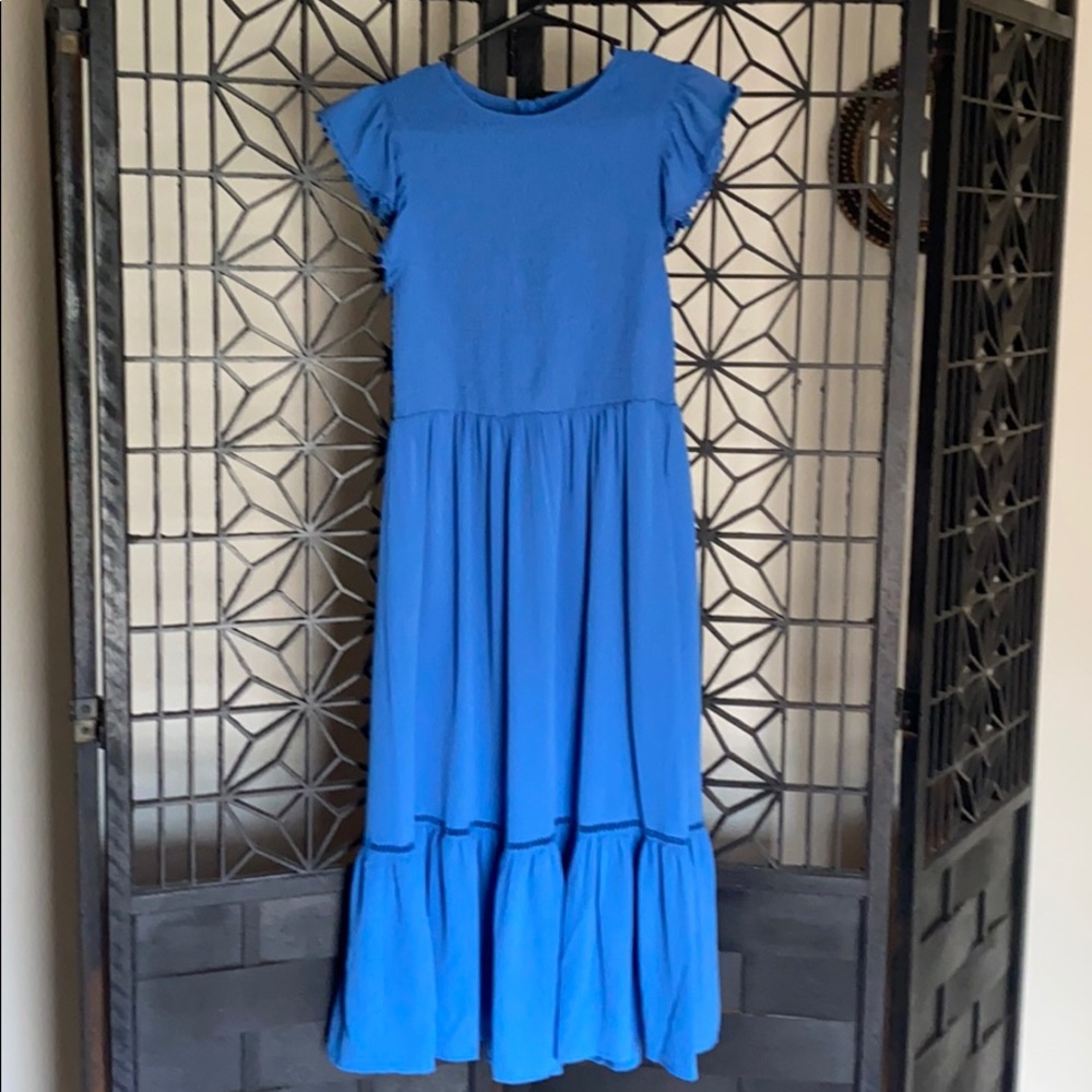 Royal blue midi